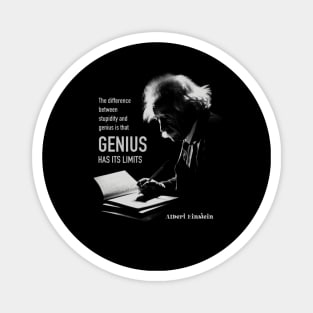 Albert Einstein quote Magnet